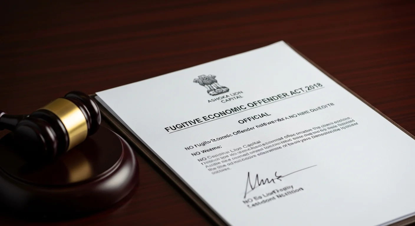 Fugitive economic offender defence india — 2026 - image 1 fugitive economic offender defence india - image 1